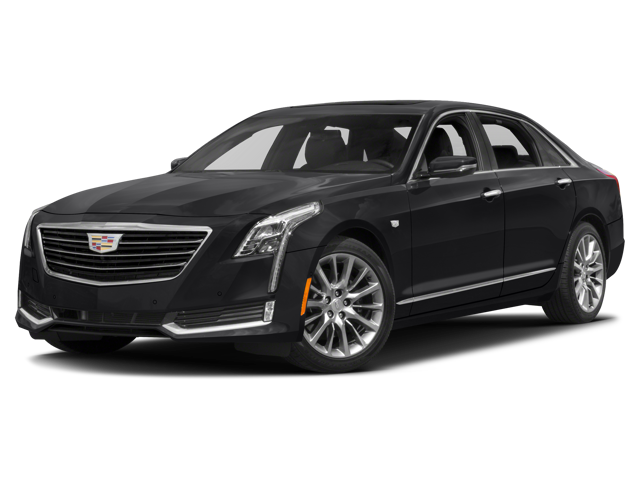 2018 Cadillac CT6 Platinum AWD in Stone Gray Metallic — front three-quarter view